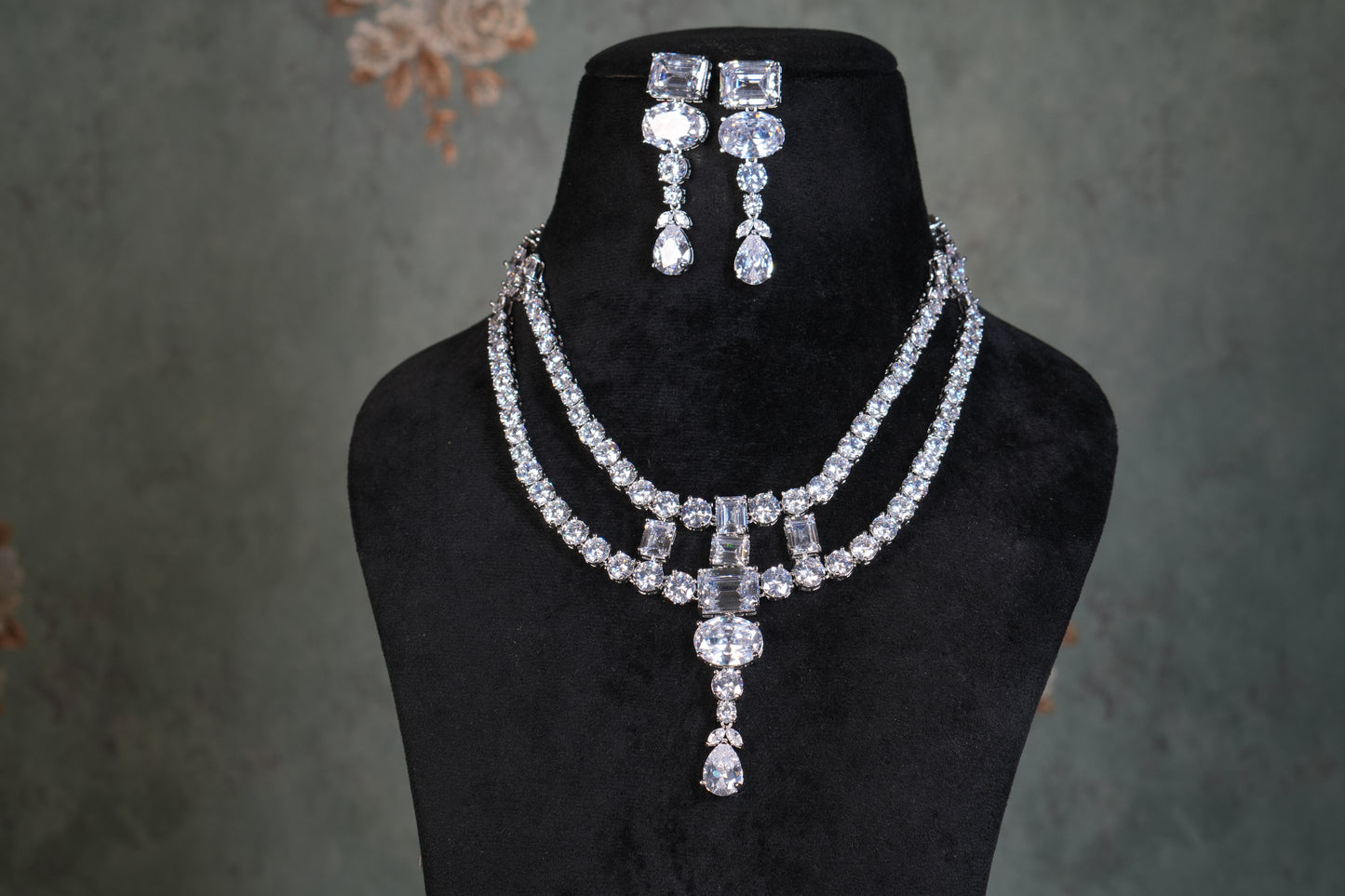 Ad Necklace Set (4-9385)(B)
