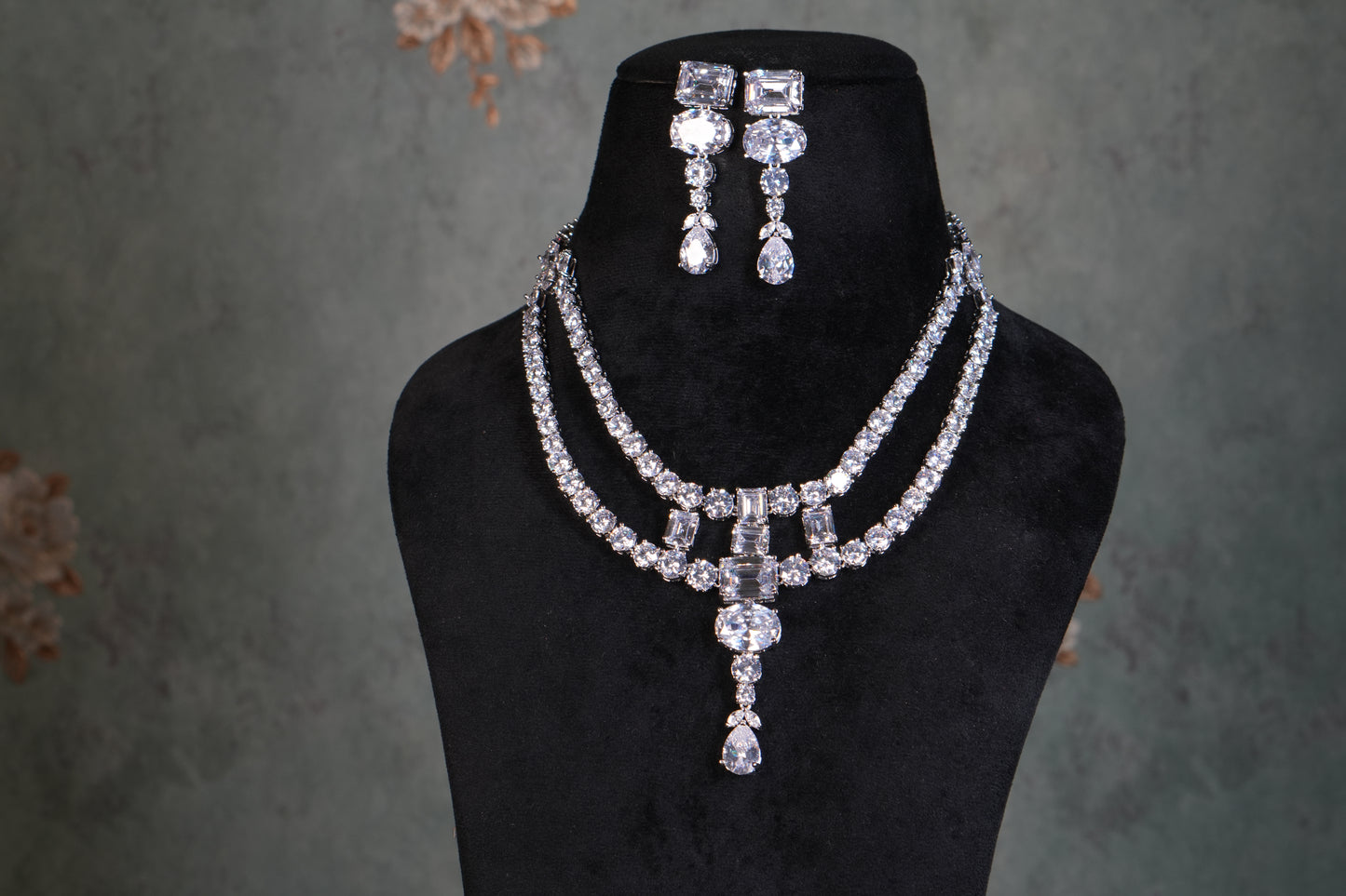Ad Necklace Set (4-9385)(B)