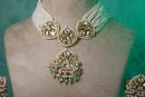 Kundan Necklace Set(4-8680)(A)