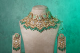 Kundan Necklace Set(4-8681)(A)