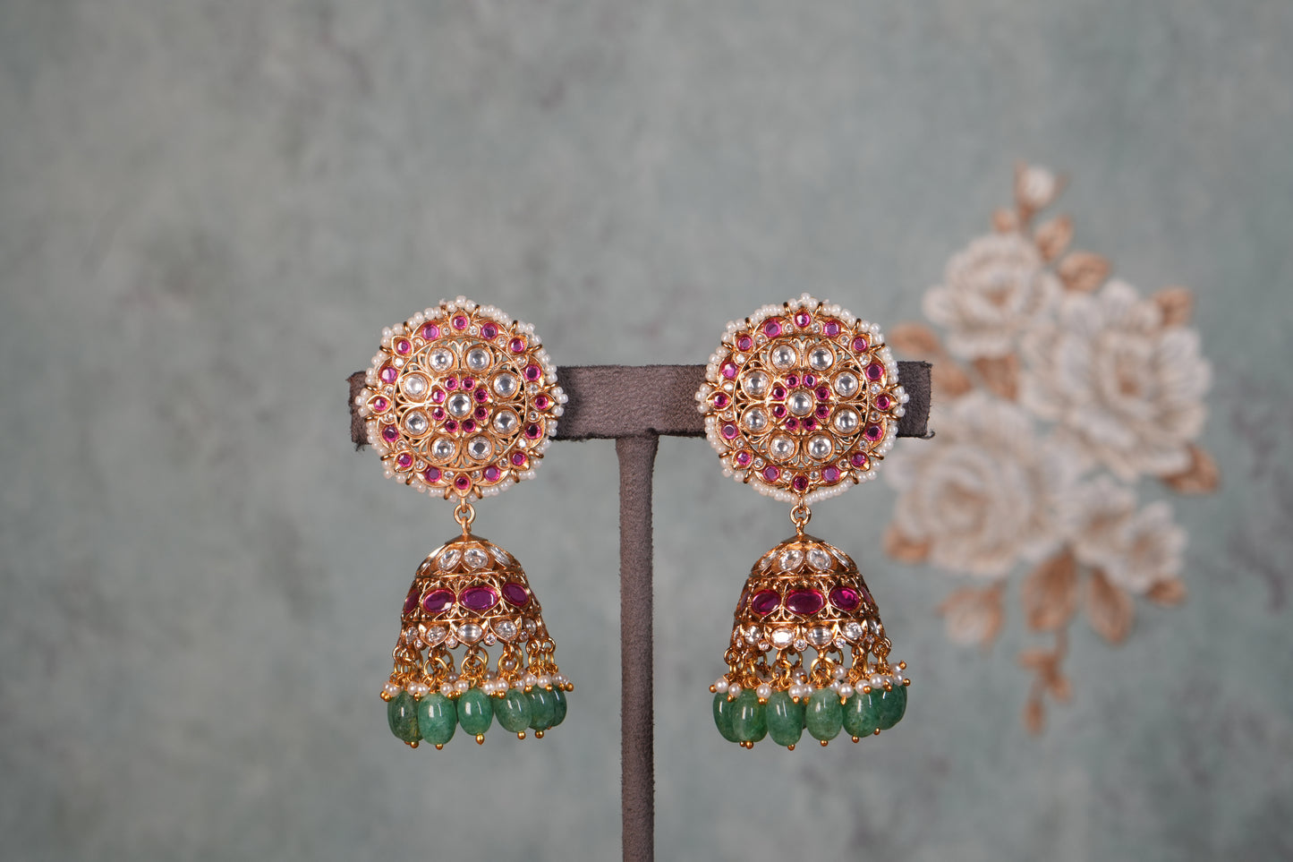 Polki Jhumki (1-5356)(B)