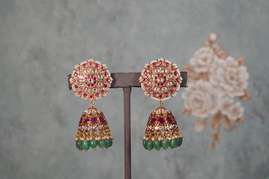 Polki Jhumki (1-5356)(B) - JEWELSTYLE