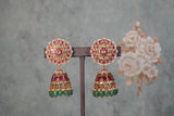 Polki Jhumki (1-5356)(B) - JEWELSTYLE