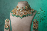 Kundan Necklace Set(4-8681)(A)