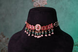 Kundan Choker(4-9395)(K) - JEWELSTYLE