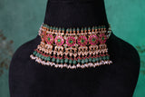 Kundan Choker(4-9397)(K) - JEWELSTYLE