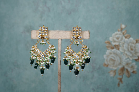 Kundan Earrings (1-4809)(A)