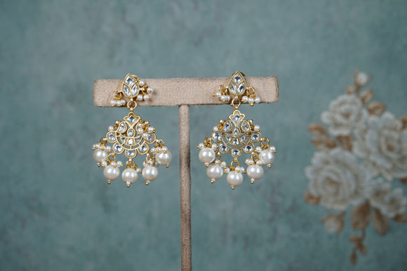 Kundan Earrings (1-4812)(A)