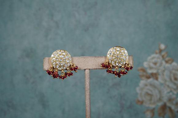 Kundan Earrings (1-4814)(A)