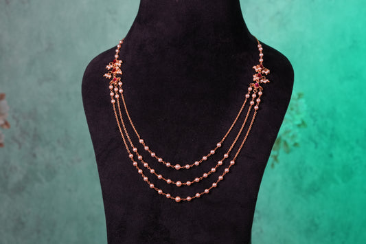Kundan Necklace (4-9400)(K)