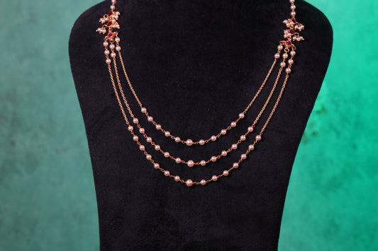 Kundan Necklace (4-9400)(K)
