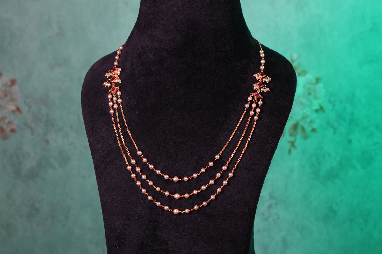 Kundan Necklace (4-9400)(K)