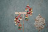 Kundan Earcuff jhumki (1-4780)(K)