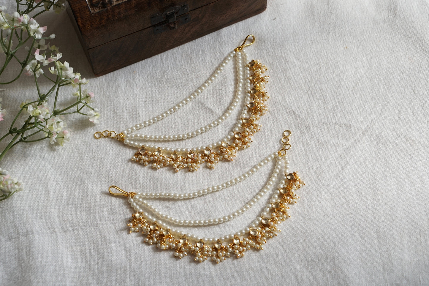 Kundan Earchain (9-299) (N)
