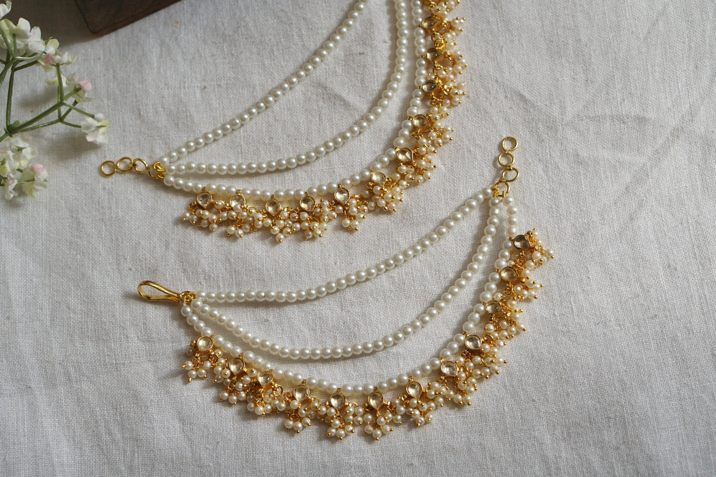 Kundan Earchain (9-299) (N)