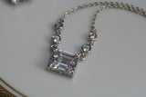 Diamond pendant necklace set (4-5902)(B)(OFFER PIECE)
