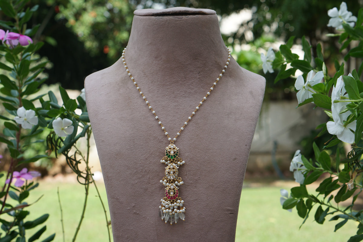 Kundan Pendant (4-9671)(A)