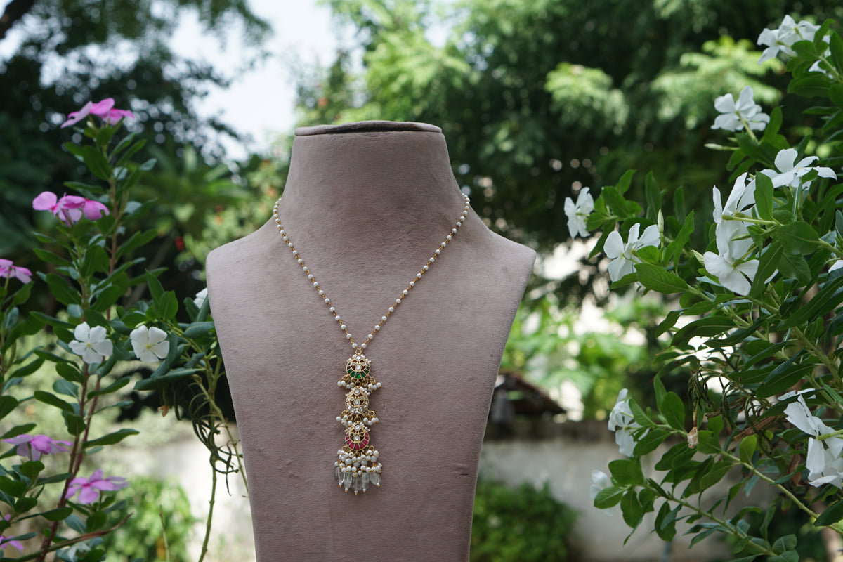 Kundan Pendant (4-9678)(A)