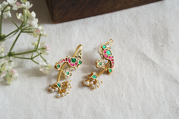Kundan Earcuff earring (1-4823)(A)