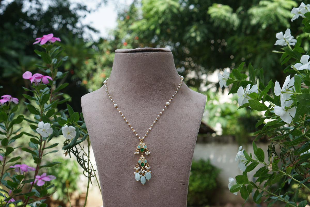 Kundan Pendant (4-9668)(A)