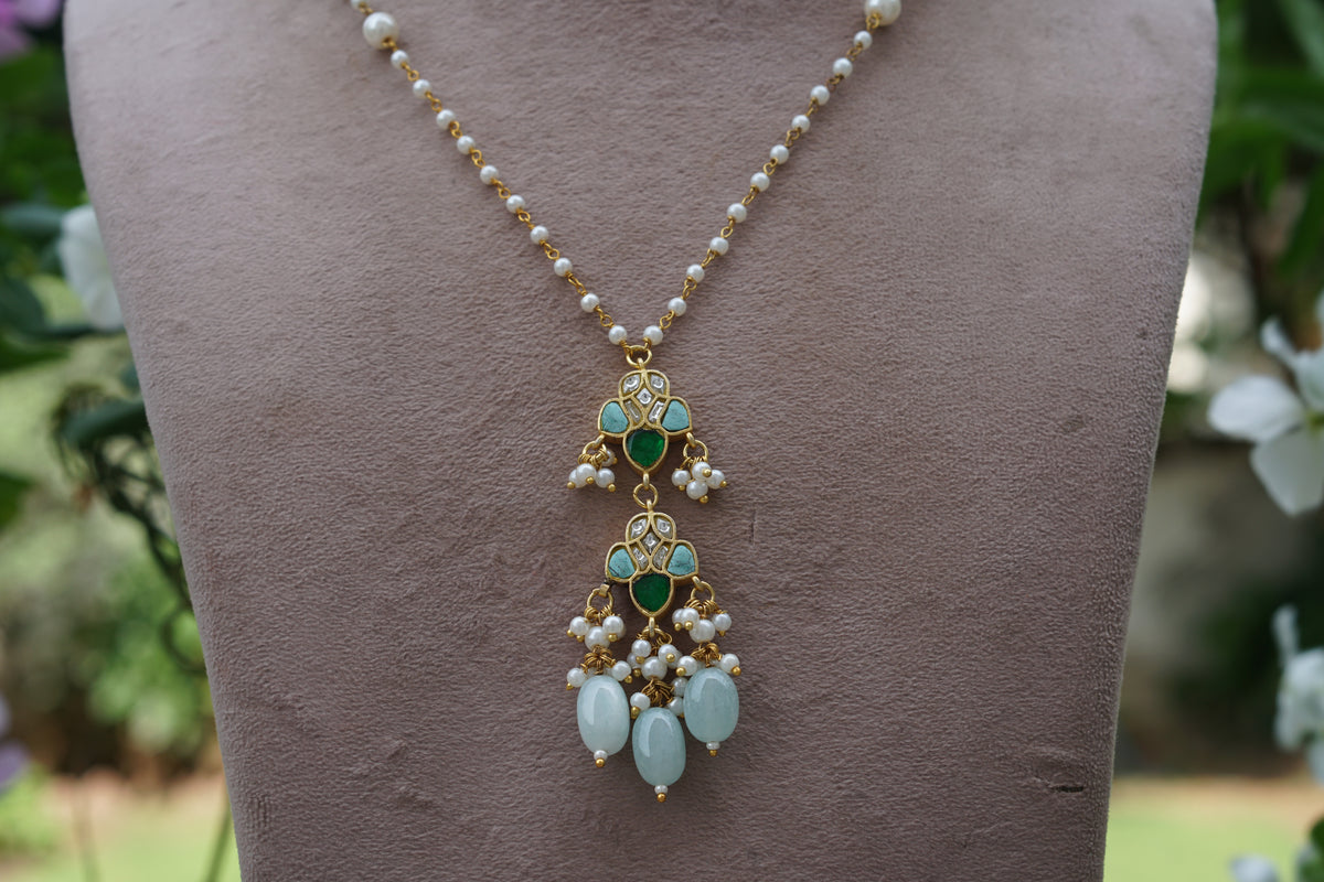 Kundan Pendant (4-9668)(A)