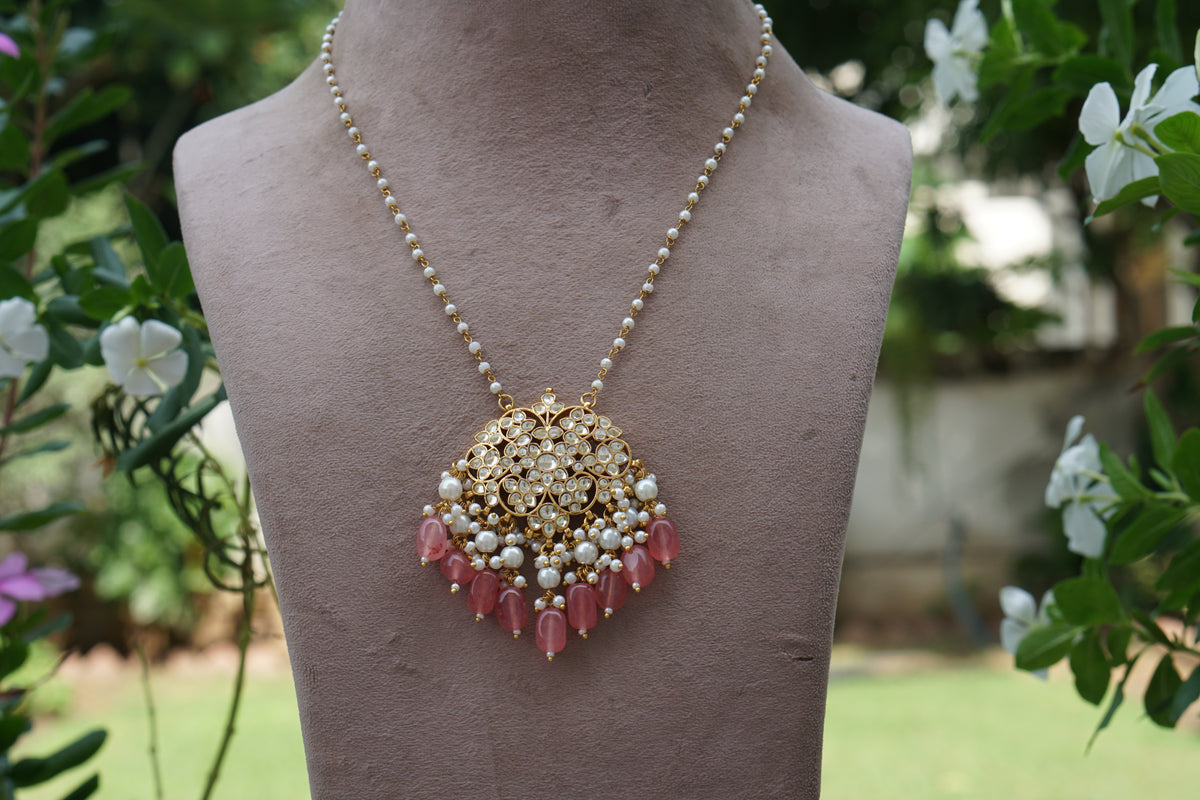 Kundan Pendant (4-9679)(A)
