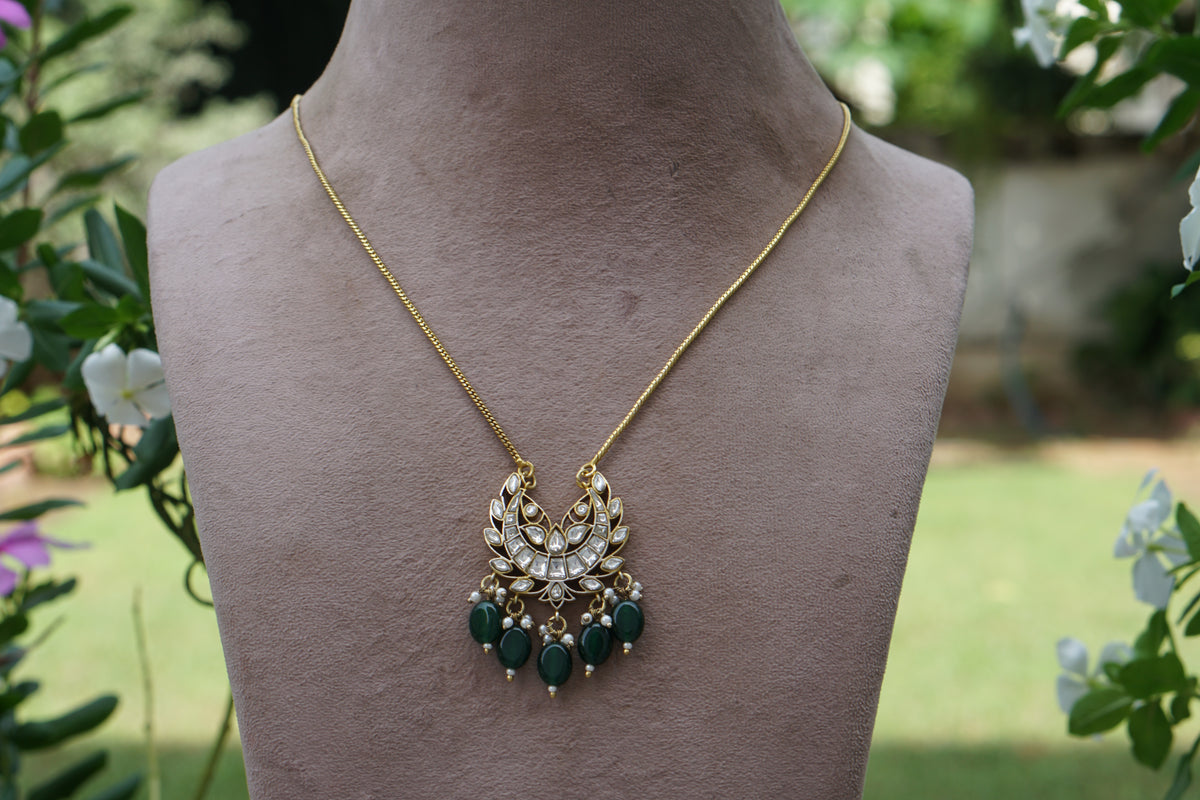 Kundan Pendant (4-9666)(A)