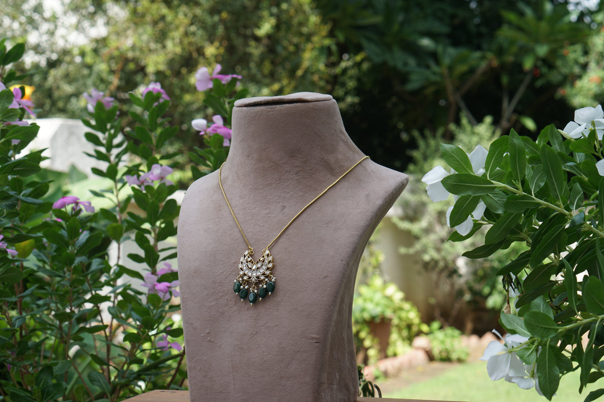Kundan Pendant (4-9666)(A)