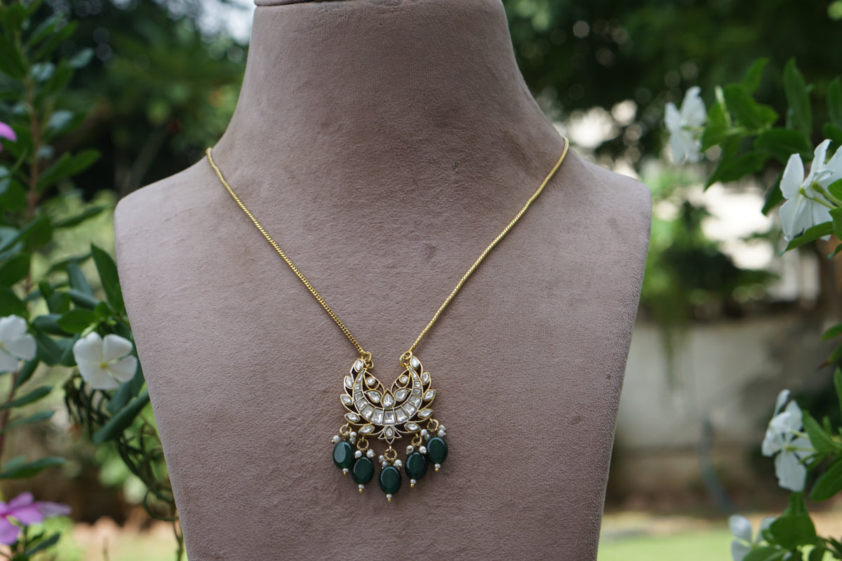 Kundan Pendant (4-9666)(A)