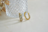 White Stone Kundan Bali Earrings (1-5376)(K)
