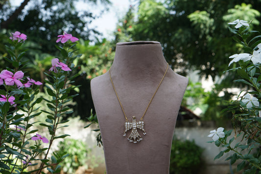 Kundan Bird Pendant (4-9713) (A)