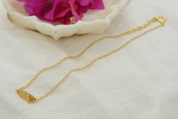 Kundan pendant necklace (4-6966)(R)