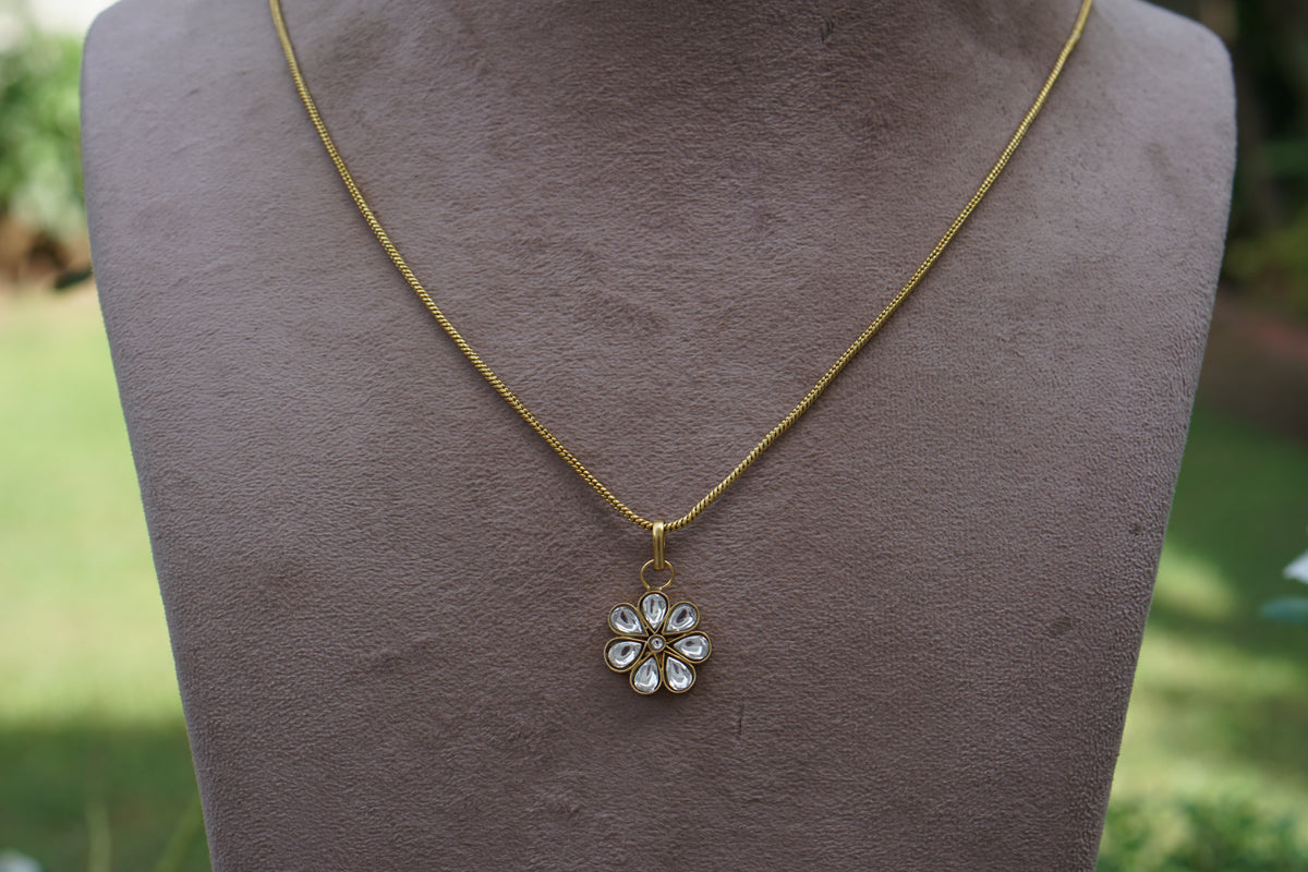 Kundan Pendant (4-9709) (A)