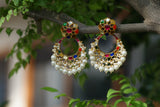 Kundan earring (1-3020)(R)