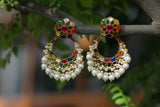 Kundan earring (1-3020)(R)