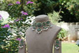 Kundan Choker Set (4-9686)(A) - JEWELSTYLE