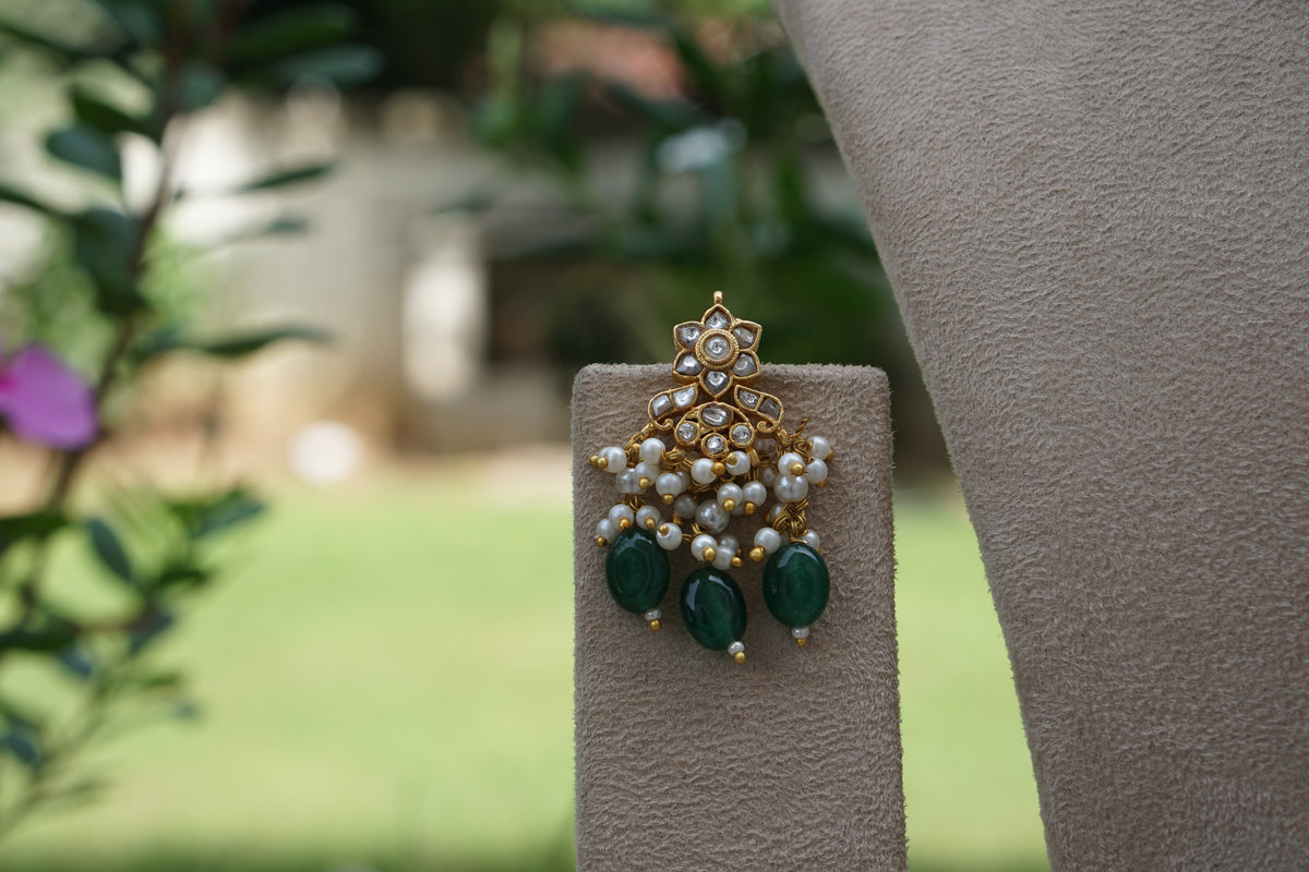 Kundan Choker Set (4-9687)(A)