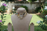Kundan Necklace Set (4-9689)(A) - JEWELSTYLE