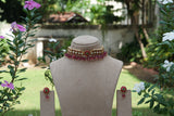 Kundan Choker Set (4-9690)(A) - JEWELSTYLE