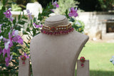 Kundan Choker Set (4-9690)(A) - JEWELSTYLE