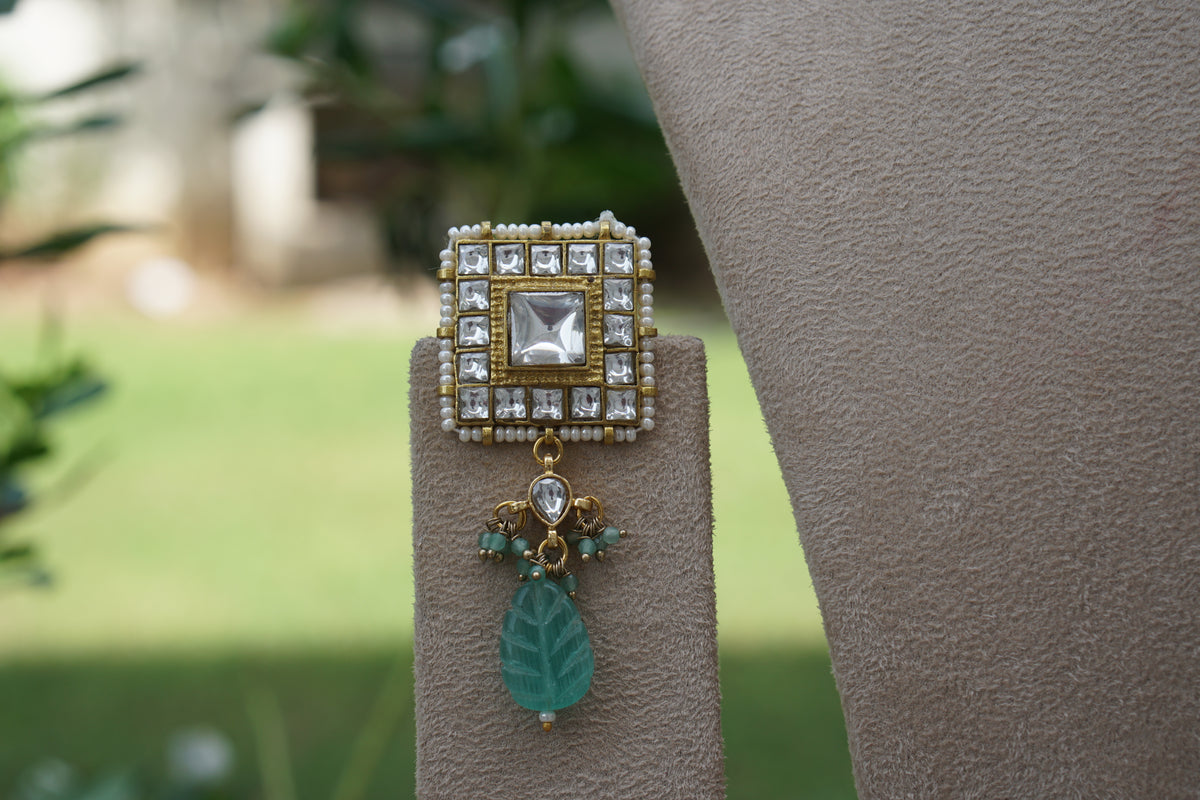 Kundan Choker Set (4-9692) (A)
