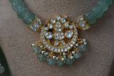 Kundan necklace set (4-5894)(R)