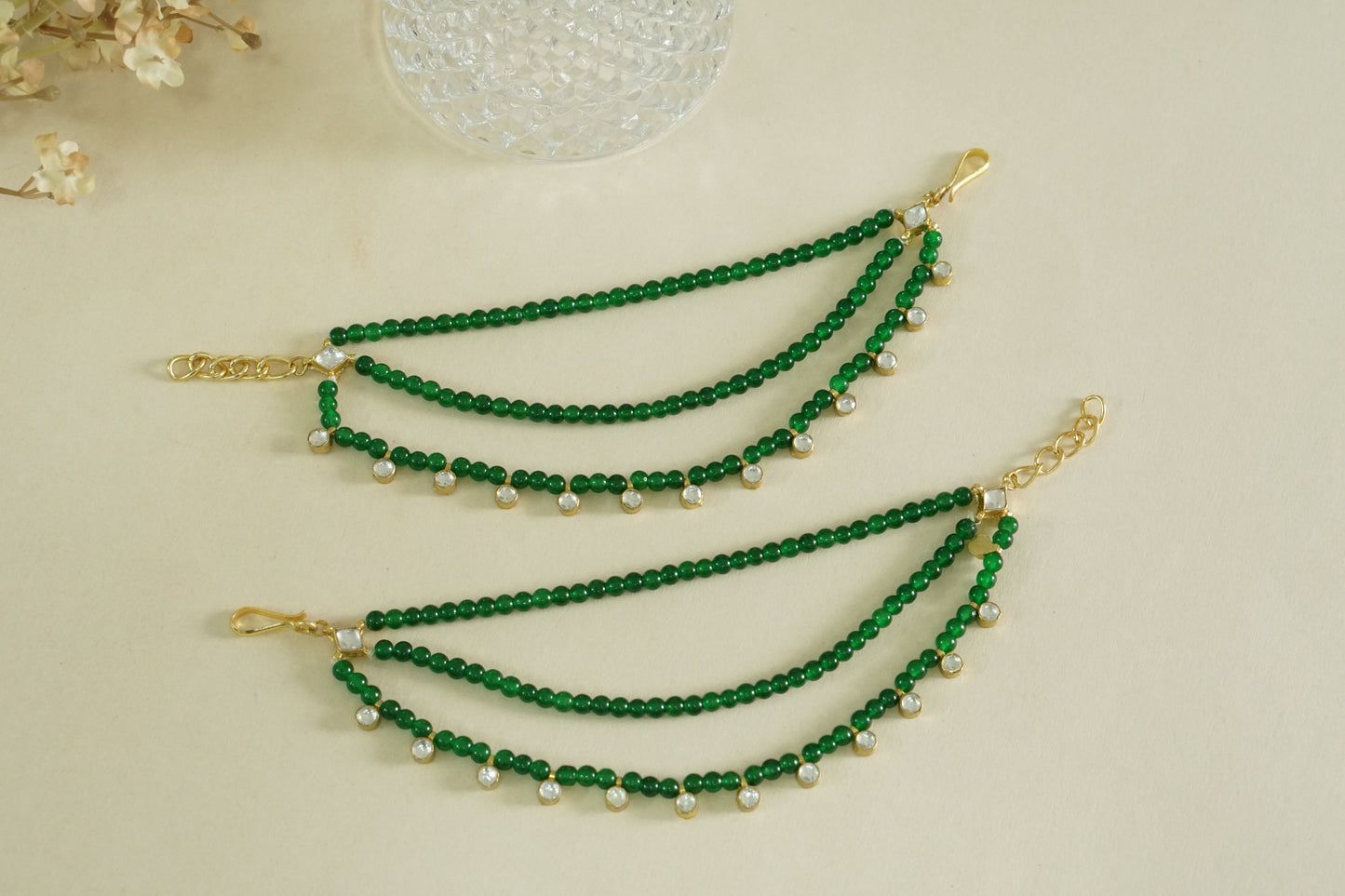 Kundan Earchain(9-405)(A)