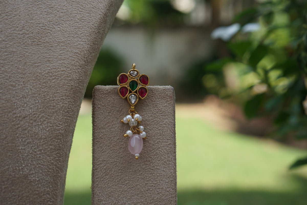 Kundan Choker Set (4-9696) (A)