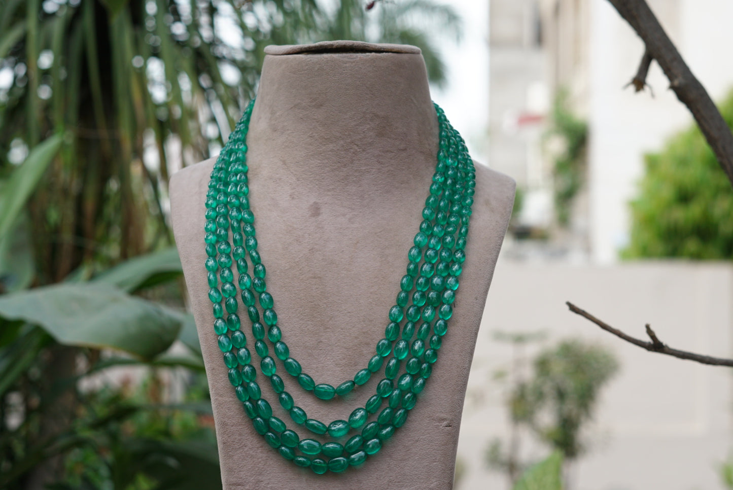 Beads necklace (4-6977)(R)(on preorder delivers in 8days)