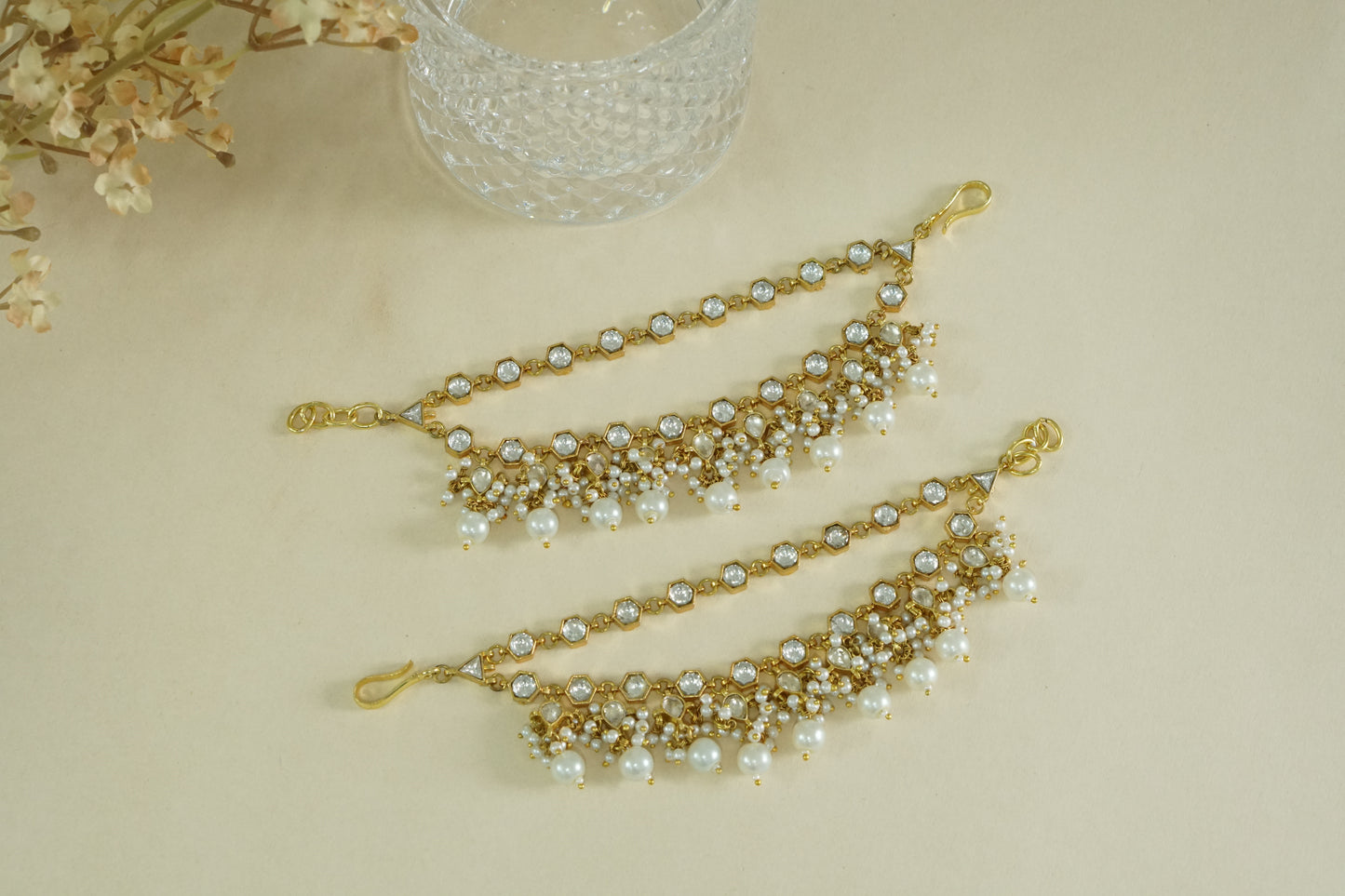 Kundan Earchain(9-402)(A)