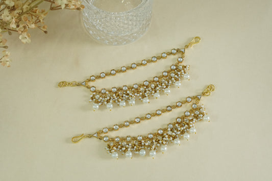 Kundan Earchain(9-402)(A)