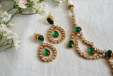 Kundan Necklace set (4-8693)(R)
