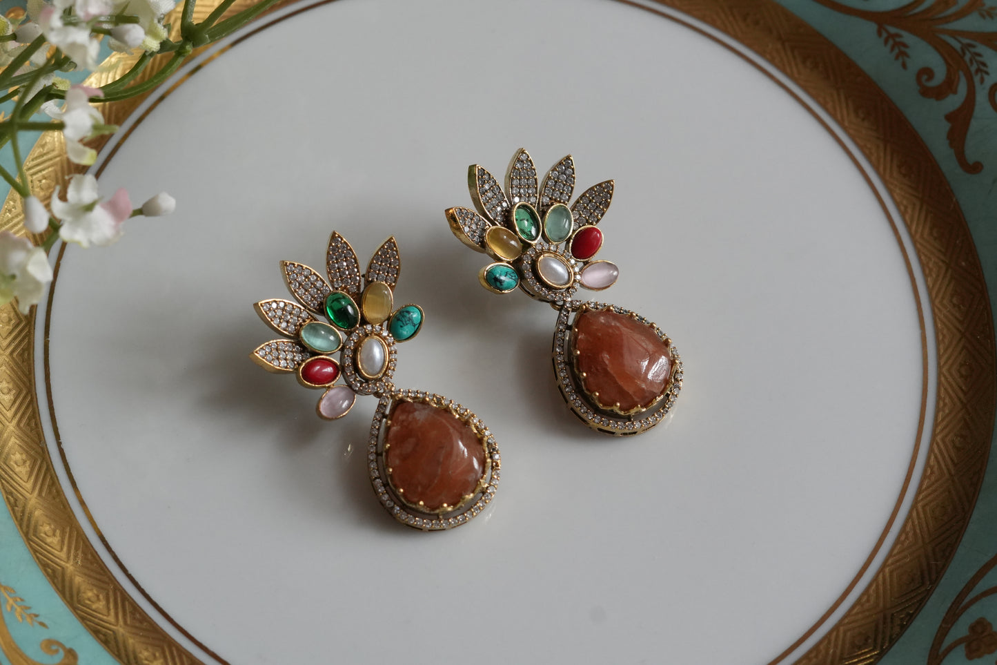 AD Earrings (1-5414)(B)