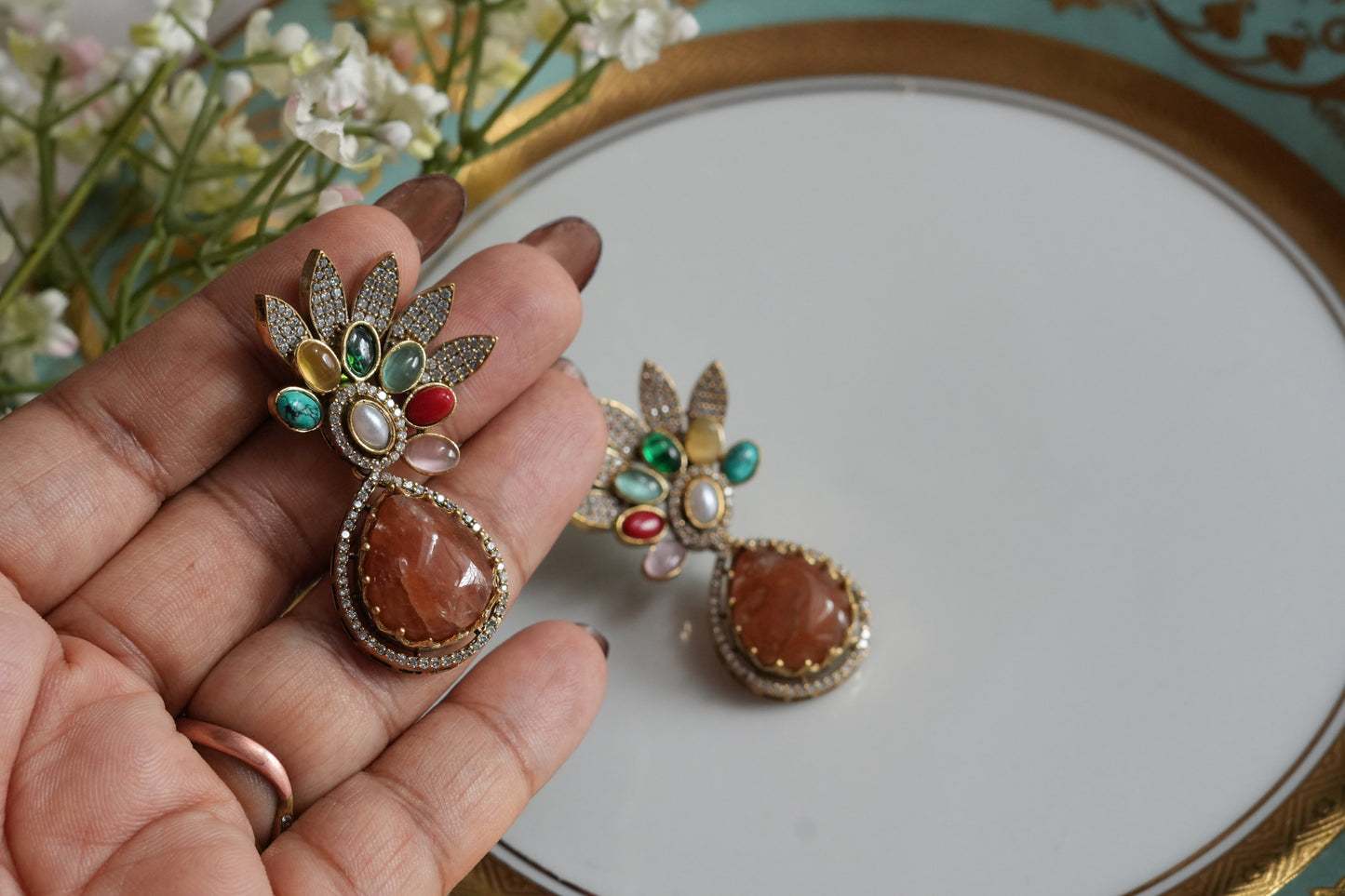 AD Earrings (1-5414)(B)